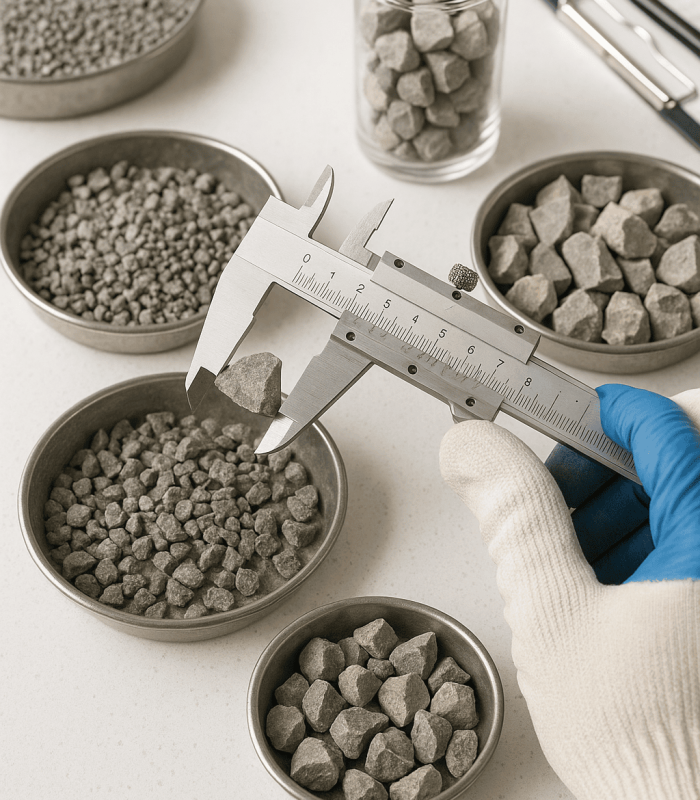 aggregates testing